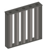Magnetický rošt MR 250x250x50/5-QJN 52922