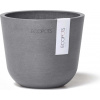 Ecopots Mini kvetináč Oslo (sivý) - Ø 11,5 cm, výška 10 cm