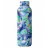 Quokka Solid, Nerezová fľaša / termoska Blue Irises, 850ml, 40192