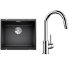 Set Blanco Subline 500-U + Blanco Mida-S Chróm antracit