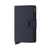 Kožené puzdro na karty SECRID Miniwallet Matte Night Blue modrá