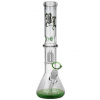 Sklenený Icebong Black Leaf 40 cm Farba: Zelená