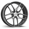 Alu disk DOTZ LagunaSeca dark 9x20, 5x112, 70.1, ET40 Gunmetal/polished