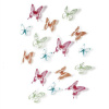 Dekorácia na stenu Umbra Chrysalis 15 ks - farebná 470341022