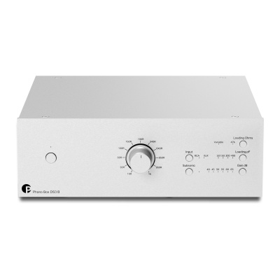 Pro-Ject Phono Box DS3 B - Plně symetrický gramofonový předzesilovač, stříbrný