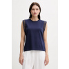 Top United Colors of Benetton tmavomodrá farba, 3IFVD10AC M