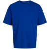 JACK & JONES 3911 / Unisex oversize tričko s krátkym rukávom - surf web blue XS