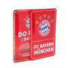 Kovová tabuľa sada 2 ks Red FC Bayern München
