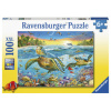 Ravensburger: Puzzle 100 ks - Stretnutie korytnačiek