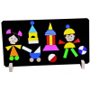 Detoa magnetické puzzle Děti