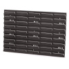 Prosperplast Montážny panel BINEER BOARD 2 ks 38,6x1,8x39 cm čierny