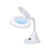 Shesto Flexibilná stolová lampa Lightcraft s lupou