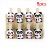 Štýl 8 pcspack mini prírodné drevené oblečenie (Štýl 8 pcspack mini prírodné drevené oblečenie)