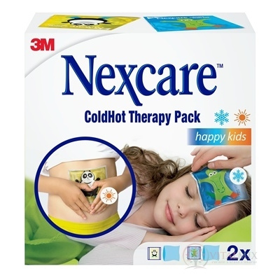 3M Nexcare ColdHot Therapy Pack Happy Kids vrecko, gélový obklad pre deti 2 ks