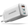 AXAGON ACU-DPQ65W nabíjačka do siete 3x port 65W biela