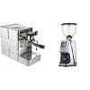 Stone Espresso Mine Premium + Eureka Atom Specialty 65, chrome