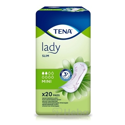 TENA Lady Slim Mini inkontinenčné vložky 1x20 ks