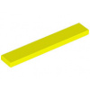 6636 Neon Yellow Tile 1 x 6 (Neonově žlutá dlaždice 1 x 6)