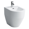 LAUFEN Pro samostatne stojací bidet ku stene, s otvorom, s prepadom, 360 x 530 mm, biela, H8329520003021