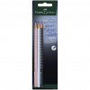 Faber-Castell: GRIP Sparkle Harmony 3-dielna sada grafitových ceruziek B