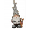 Trpaslík gnome s figúrkou sobov LED sobov (Trpaslík gnome s figúrkou sobov LED sobov)
