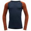 tričko DEVOLD Duo Active Merino 205 Shirt Man flame/ink M