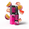 Příchuť Riot Squad BLCK EDTN S&V: Deluxe Passionfruit & Rhubarb (Marakuja s rebarborou) objem 10ml tabáková nálepka Kolek Q