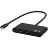 PORT DESIGNS USB-C HUB 3x USB-C 3.1+1xUSB-C 100W PORT