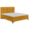 MEBLINE Kontinentálna posteľ ROSSA 160x200 magic velvet 2215