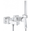 Grohe Vanová baterie Eurocube se sprchovým setem chrom 23141000