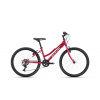 CTM MONY 24 bicykel, tmavobordová perleť / biela Rám: 13