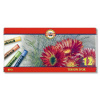 KOH-I-NOOR HARDTMUTH KOH-I-NOOR Sada suchých pastelov 12ks 8512
