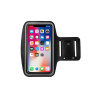 Športové púzdro pre iPhone XR / XS Max / 11 / 11 Pro Max / 12 / 12 Pro / 12 Pro Max - čierne Biela