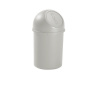 Nádoba na odpadky so stláčacím vekom z plastu ,objem 6 l, v x Ø 375 x 216 mm helit