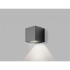 LED 2 Vonkajšie nástenné svietidlo TOMY-1 10x10 cm antracitové