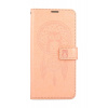 Flipové puzdro Mezzo pre Xiaomi Redmi Note 13 Pro 5G Lapač so sovičkou marhuľové