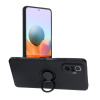 Puzdro gumené Xiaomi RedMi Note 10 Pro Silicone Ring čierne