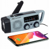 Sieťové/batériové rádio AM, FM JB Tacticals Turistické rádio s akumulátorom baterka JB 06