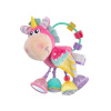 Playgro Chrastítko oslík růžový