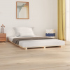 vidaXL Posteľný rám 120x200 cm borovicový masív - Hnedá - 60976-15904