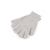 Pletené rukavice unisex - 1 pár 2 šedá najsvetlejšia
