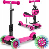 Trojkolesová kolobežka Ricokids Buggy - ružová