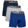 Under Armour Charged Cotton 6in 3 Pack 400/Royal/Academy/Mod Gray Medium Heather