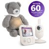 Philips AVENT Pestúnka detská video SCD891/26+NATTOU Uspávačik 4v1 Sleepy Bear Grey 0m+