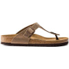 BIRKENSTOCK športové šľapky Gizeh BS Hnedá