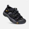 KEEN NEWPORT H2 JR black/keen yellow US 3 / EU 35,0 / UK 2 / 22 cm; Černá sandály