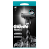 Gillette Mach3 Charcoal Holiaci Strojček pre Mužov, 1 Gillette Holiaci Strojček s 3 Čepieľkami
