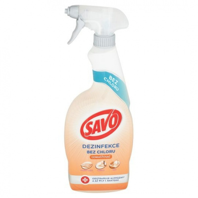 Unilever SAVO Antivírusový a antibakteriálny odmasťovač bez chlóru 700ml