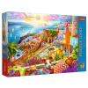 TREFL PUZZLE Puzzle - 1000 Premium Plus - Čas na čaj: Návšteva Santorini - Trefl 10842