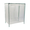 Fóliovník na vyvýšený záhon S 88x55x105 cm hranatý transparentný